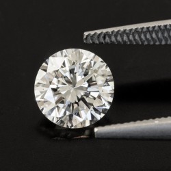 GIA-gecertificeerde briljant geslepen natuurlijke diamant van 1.51 ct.