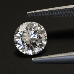 GIA-gecertificeerde briljant geslepen natuurlijke diamant van 1.11 ct.