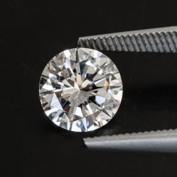 GIA-gecertificeerde briljant geslepen natuurlijke diamant van 1.58 ct.