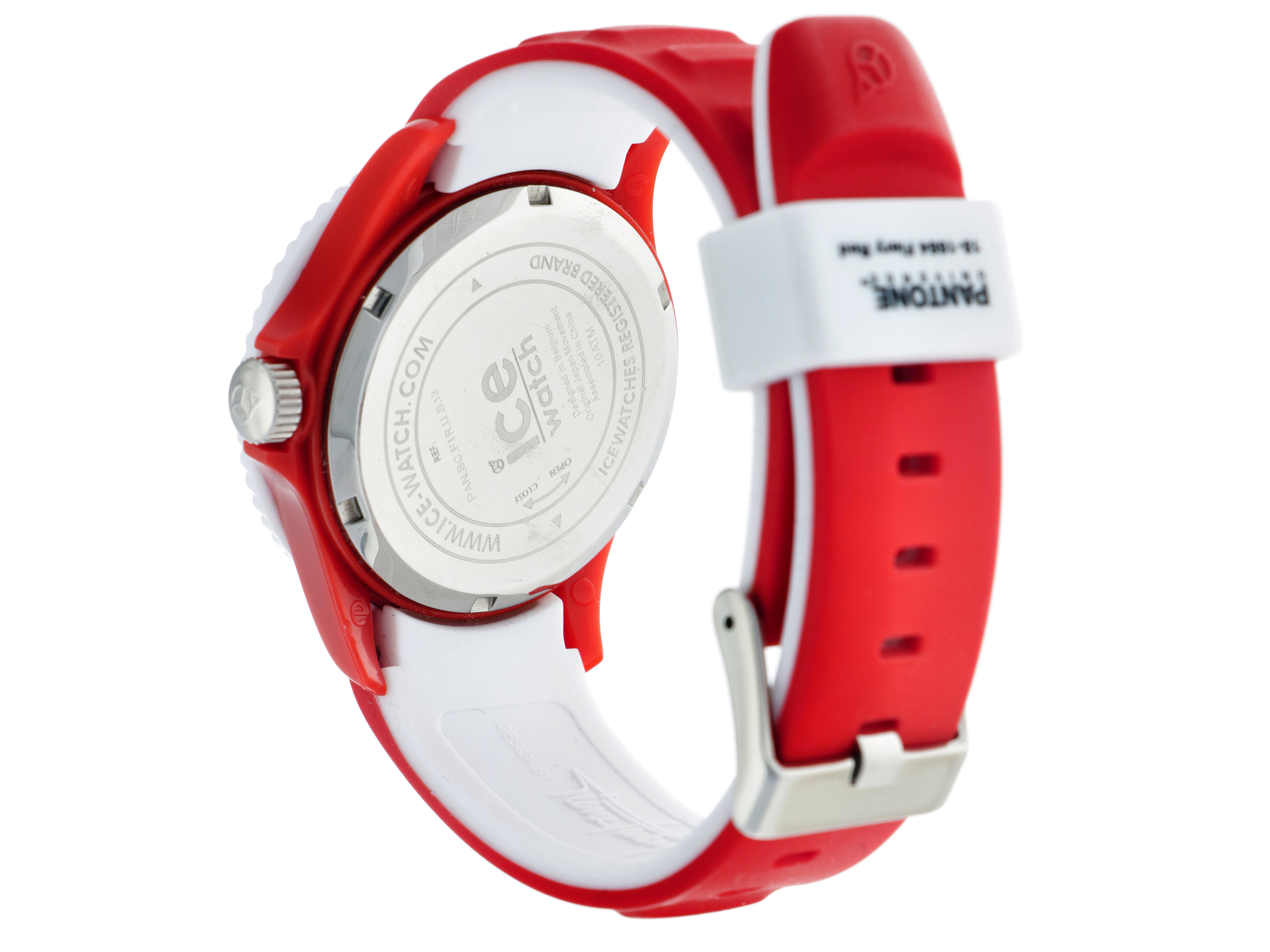 Ice-Watch Pantone Universe 18-1664 Fiery Red PAN.BC.U.S.13 - Unisex polshorloge - ca. 2020.