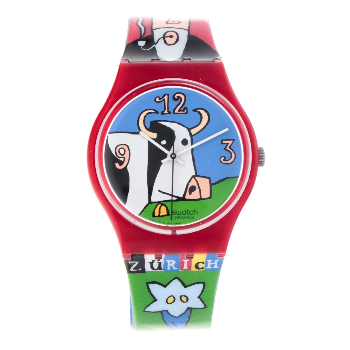 Swatch Zürich - Unisex polshorloge - ca. 1994.