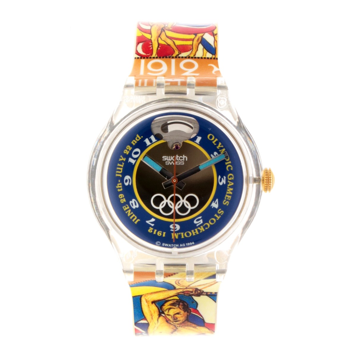 Swatch Atlanta 1996 Olympics - ETA2842 - Unisex polshorloge - ca. 1996.