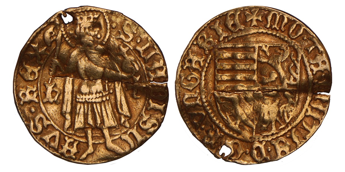 Hungary. Hermannstadt. Matthias I Corvinus. Goldgulden. N.D. (1469-1490).