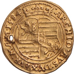 Bohemia. Prague. Rudolf II. Ducat. 1584.