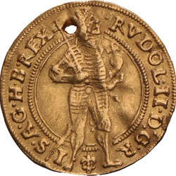 Bohemia. Prague. Rudolf II. Ducat. 1584.