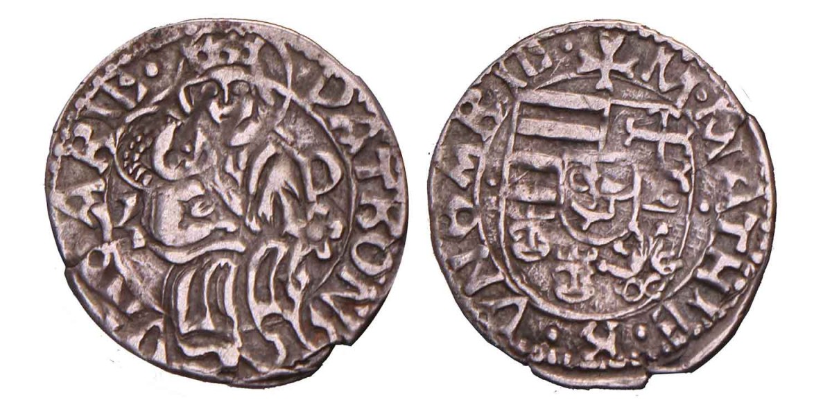 Hungary. Matthias I Corvinus. Denar. N.D. (1482-1486 AD).