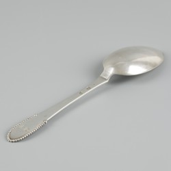 Dinerlepel Georg Jensen - Beaded (1866-1935) zilver.