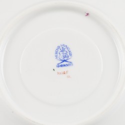 Een set van (3) Herend kop-en-schotels, Apponyi-decor, Hongarije, 20e eeuw.
