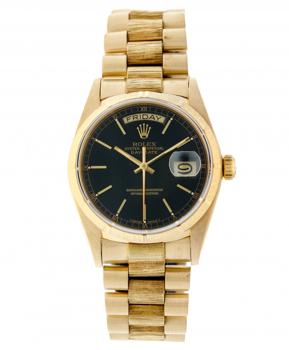 Rolex Day Date 18078 Bark Finish - Herenhorloge - ca. 1988.