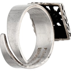 830 Zilveren ring door Finse designer Pentti Sarpaneva voor Turun Hopea.