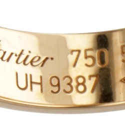 Cartier 'Love' 18 kt. geelgouden band ring.