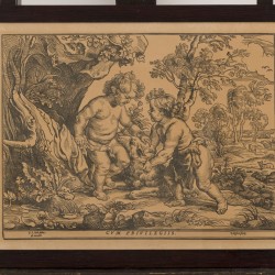 Een convoluut van vier facsimile's naar antieke prenten.