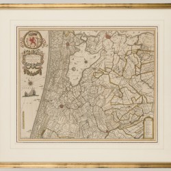 Willem Jansz. (also written Guilielmus Janssonius) = Willem Janszoon Blaeu, Rhenolandia et Amstellandia, 1647.