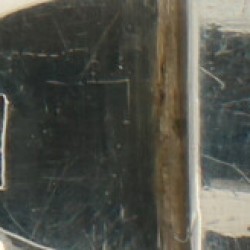 (2) Delig set gebakschep & roomschep zilver.
