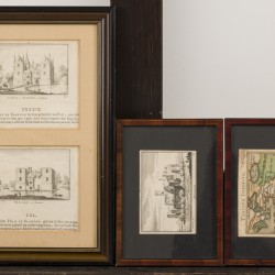 Een kavel bestaande uit (4) gravures.