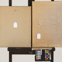 Een lot bestaande uit (5) facsimile's, een sepia en een aquarel