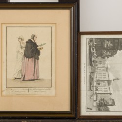 Een lot bestaande uit (7) etsen, gravures en reproducties met als onderwerp o.a. Rotterdam.