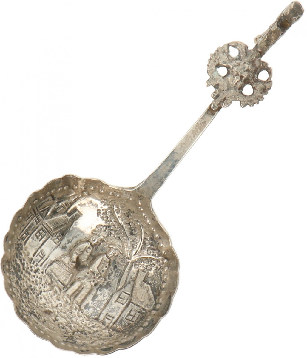 Roomlepel zilver.