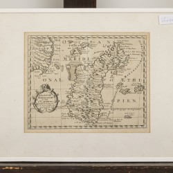 Nicolas SANSON D'ABBEVILLE (1600-1667), Landkaart van het eiland Madagaskar, ca. 1700.