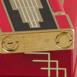 S.T. Dupont Art Deco aansteker met originele doos Limited Edition.