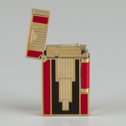 S.T. Dupont Art Deco aansteker met originele doos Limited Edition.