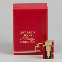S.T. Dupont Art Deco aansteker met originele doos Limited Edition.