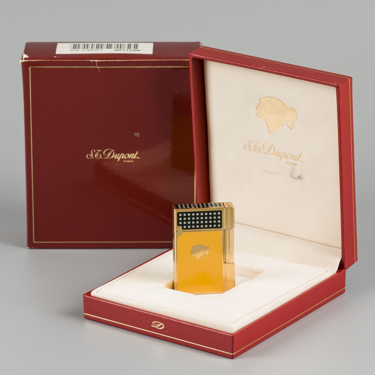 S.T. Dupont Laque-de-Chine aansteker Gatsby Cohiba / Habanos met originele doos Limited Edition.