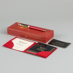 S.T. Dupont Art Deco ballpoint pen met originele doos Limited Edition.