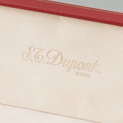 S.T. Dupont "Montparnasse" ballpoint pen rood met originele doos.