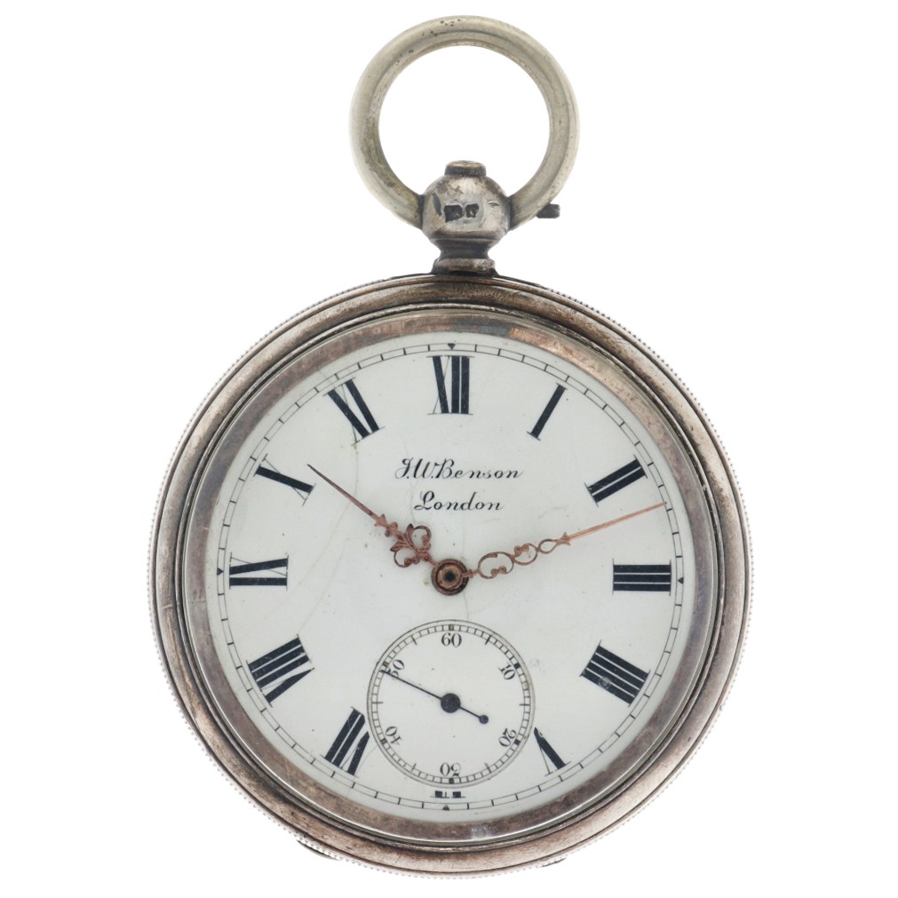 J.W. Benson, London cilindergang 111470 - Heren zakhorloge - ca. 1903.