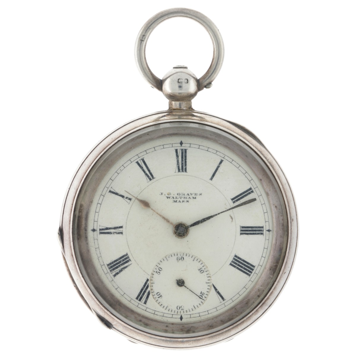 J.G. Graves, Waltham Mass Cilindergang 290 - Heren zakhorloge - ca. 1823.