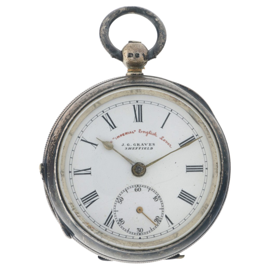 J.G. Graves, Sheffield "The Imperial" Cilindergang 98914 - Heren zakhorloge - ca. 1820.