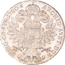 Austria. Empire. Maria Theresia. Thaler. 1780 (Later restrike).