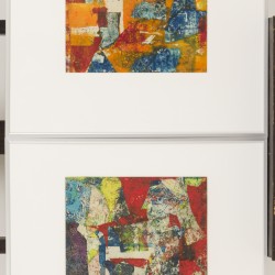 Piet Middelhoek (1930 - 2004), Giants World en Great Barrier Riff, Set van (2) abstracte composities, eind 20e eeuw. 