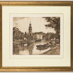 Hendrikus Elias Roodenburg (1895 - 1987), Singel te  Amsterdam, 20e eeuw.
