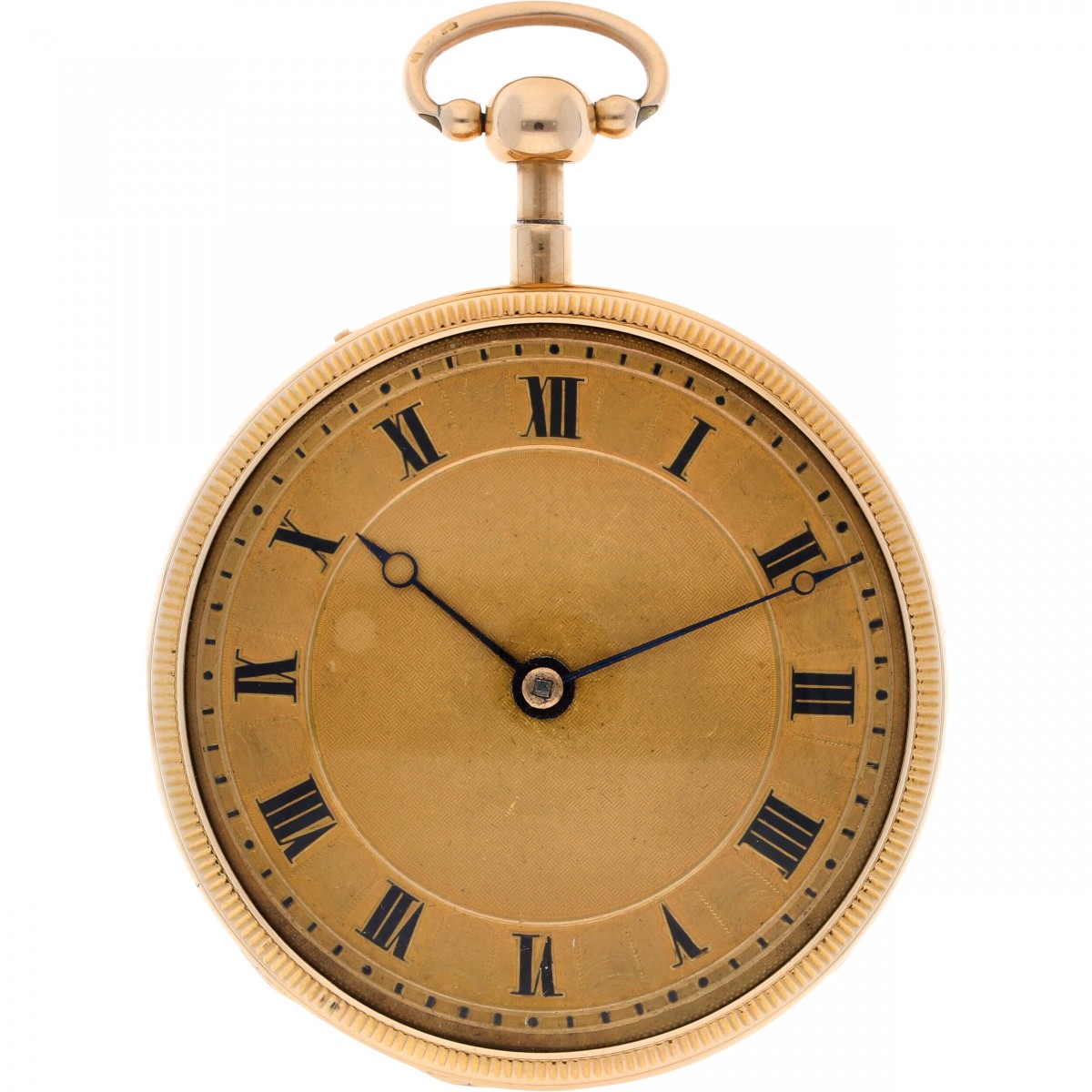 Gouden zakhorloge met kwartierrepetitie - ca. 1815