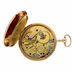 Gouden zakhorloge met kwartierrepetitie - ca. 1815