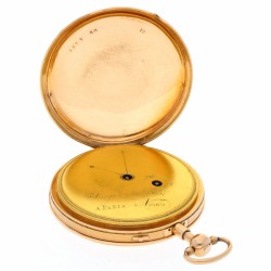 Gouden zakhorloge met kwartierrepetitie - ca. 1815