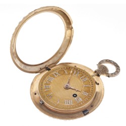 Geelgouden zakhorloge - cilindergang ca. 1900.