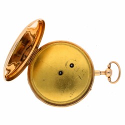 Gouden zakhorloge met kwartierrepetitie - ca. 1815