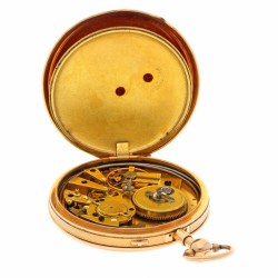 Gouden zakhorloge met kwartierrepetitie - ca. 1815