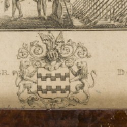 Hollandse School, Een gezicht op het Binnenhof, 1761.