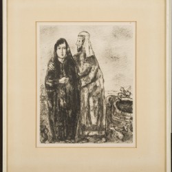 Marc Chagall (Liozna 1887 - 1985 Saint-Paul-de Vence), De ontmoeting van Jacob en Rachel bij de put, jaren '30.