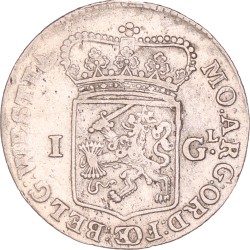 1 Gulden - Generaliteits. West-Friesland. 1764. Fraai / Zeer Fraai.