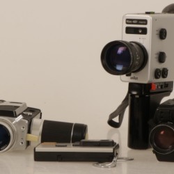 Een lot diverse camera's, 20e eeuw.