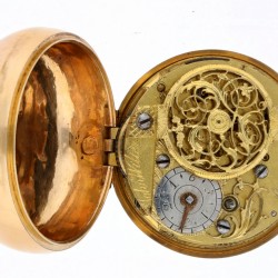 Zakhorloge snek spillegang John Wilter, Londen - ca. 1750