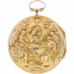 Zakhorloge snek spillegang John Wilter, Londen - ca. 1750