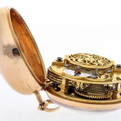 Zakhorloge snek spillegang John Wilter, Londen - ca. 1750