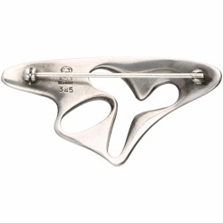 Zilveren Georg Jensen no.325 Amoeba broche - 925/1000.