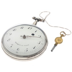 Bourquin le Jeune 625 Snek Spillegang - Heren zakhorloge - ca. 1800.